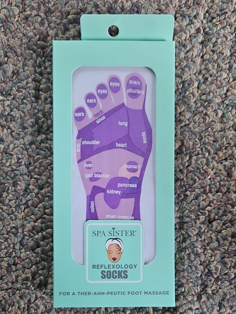 Reflexology Socks - Purple